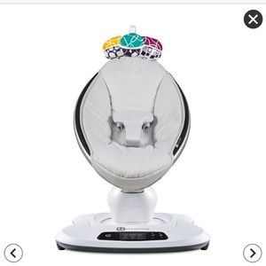 4moms mamaRoo4 Bluetooth enabled baby swing -GREY